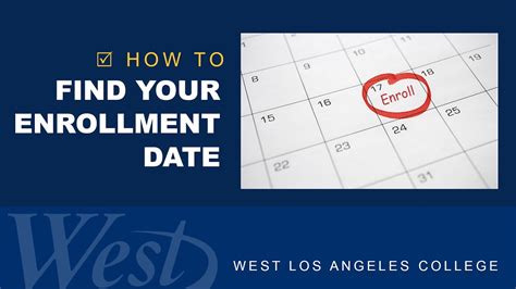 Dates and Enrolment .